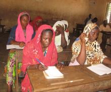 Benin Literacy Class 